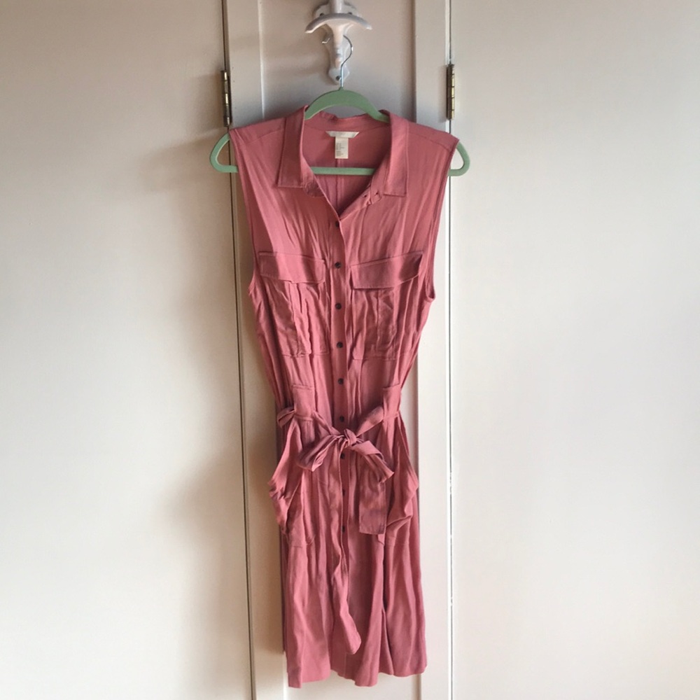 H&M Button Up Shirt Dress